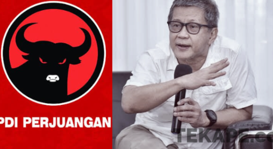 Anggota PDI Perjuangan laporkan Rocky Gerung menyangkut dugaan penghinaan terhadap Presiden Joko Widodo (kolase)