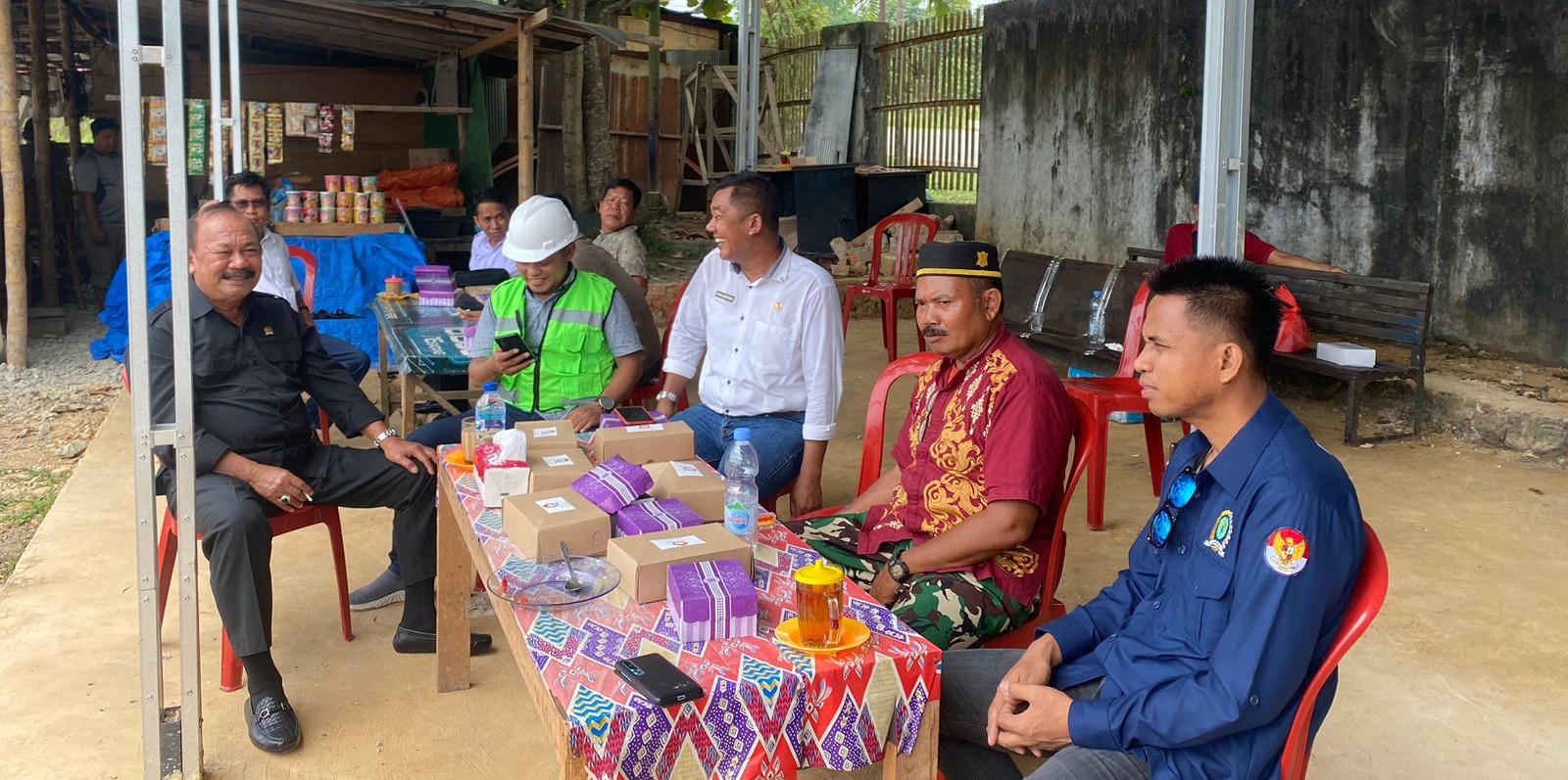 Anggota Komisi III DPRD Provinsi Kaltim melakukan monitoring dalam pembangunan terminal di Sangatta Kabupaten Kutai Timur (tekapekaltim)