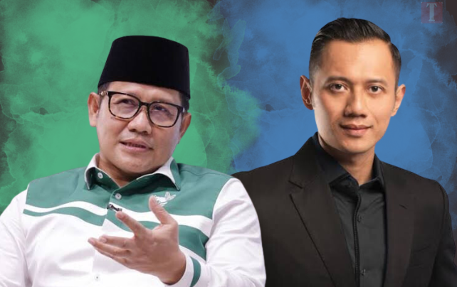 Muhaimin Iskandar dan Agus Harimurti Yudhoyono (kolase)