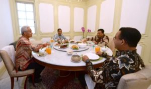 Jokowi ajak 3 Capres makan siang di Istana Kepresidenan (dok: Instagram/jokowi)