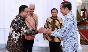 3 Bacapres bertemu Presiden Joko Widodo (dok:instagram/aniesbaswesan)