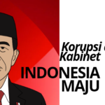 Ilustrasi Jokowi dan korupsi di kabinet Indonesia Maju (kolase)