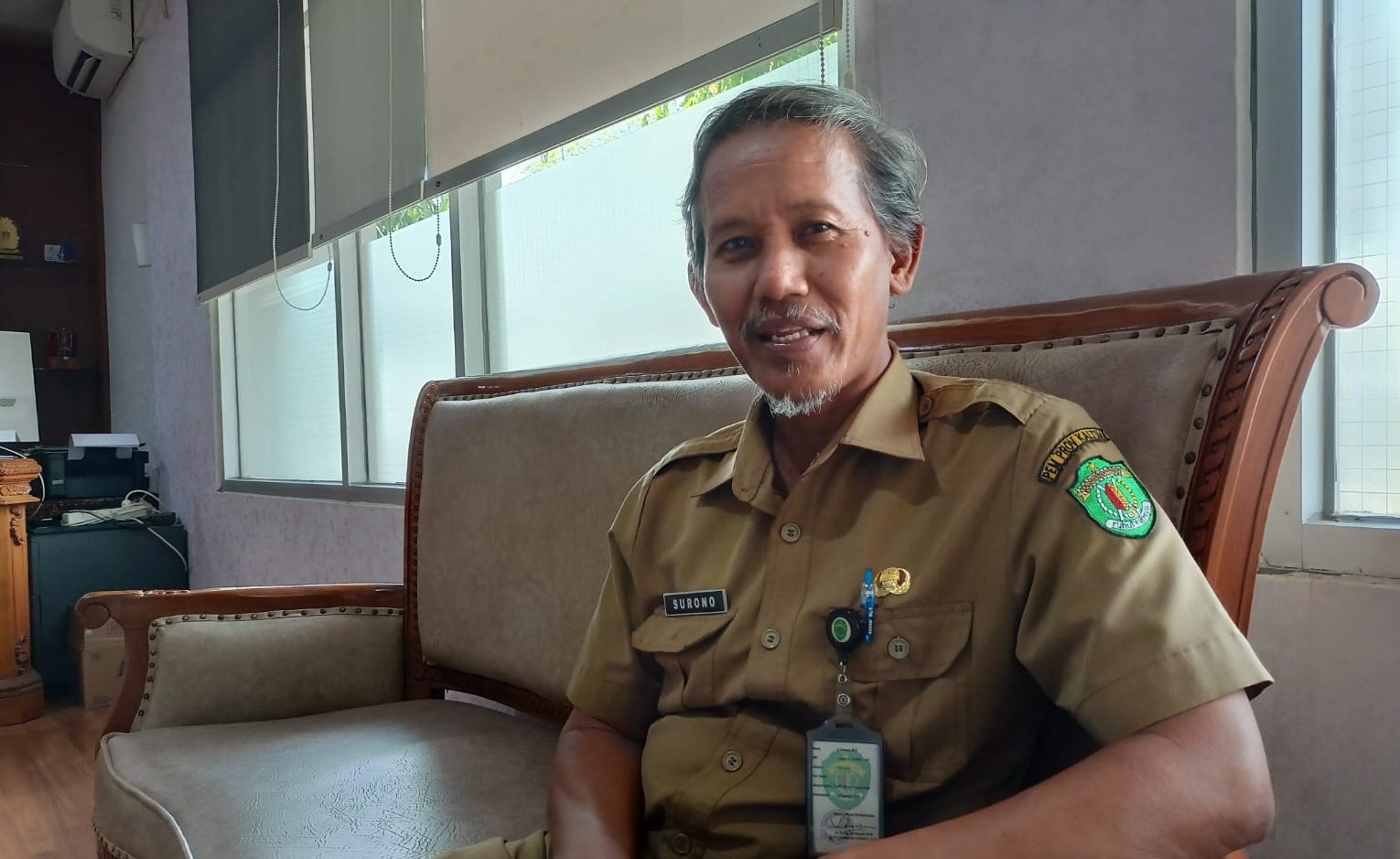 Sekretaris Dinas Perkebunan Provinsi Kalimantan Timur, Surono (dok: Tekapekaltim/cali)