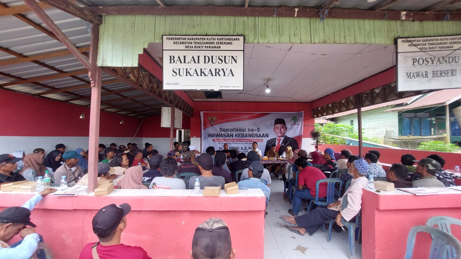 Sosialisasi Kebangsaan dilakukan oleh Wakil Ketua DPRD Kalimantan Timur Seno Aji (dok: Bayu Santoso)