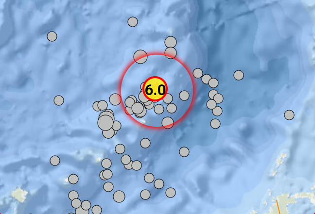 Gempa magnitudo 6.0 guncang Tanimbar (foto: BMKG)