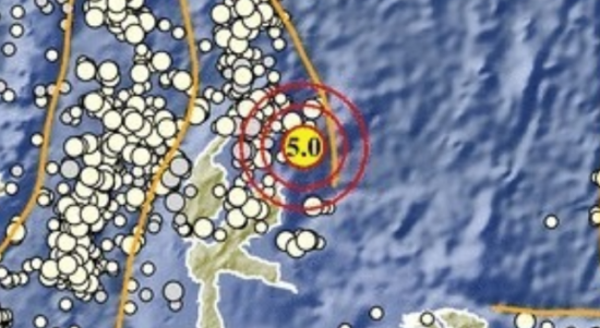 Gempa Maluku Utara (dok: BMKG)