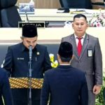 Ketua DPRD Kaltim Hasanuddin Mas'ud lantik dua Anggota PAW (ig/dprdkaltim)