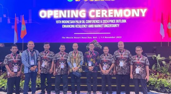 Indonesian Palm Oil Conference (IPOC) di BICC The Westin Resort Nusa Dua Bali pada tanggal 1 hingga 3 November 2023 (dok: pribadi)