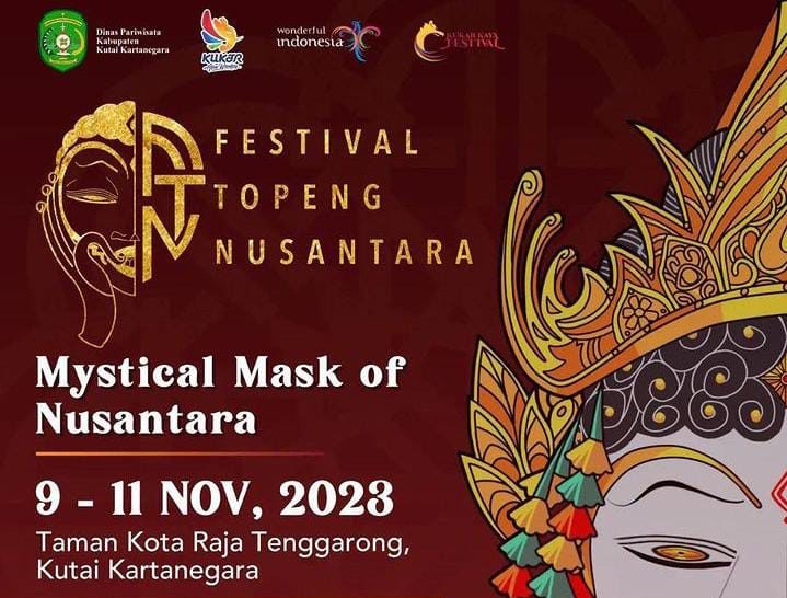 Festival Topeng Nusantara digelar di Kutai Kartanegara (Kukar)