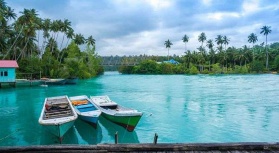 Danau Labuan Cermin, destinasi andalan Berau. (rri)