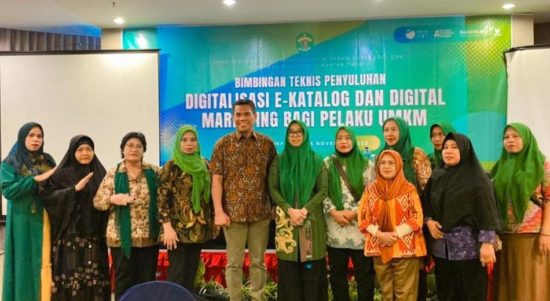 Bimbingan Teknis Penyuluhan Digitalisasi E-katalog dan Digital Marketing bagi Pelaku UMKM (dok: Rusman Yaqub)