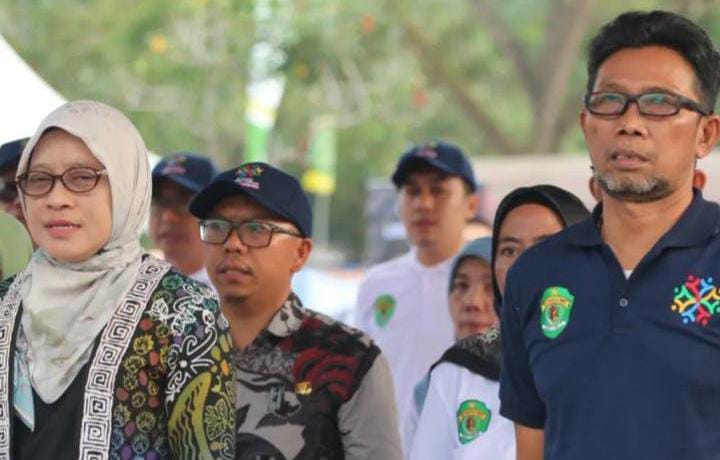 Pembukaan Pekan Raya Pemuda di Halaman Stadion Gelora Kadrie Oening, Kamis (26/10). (dok. Ist)