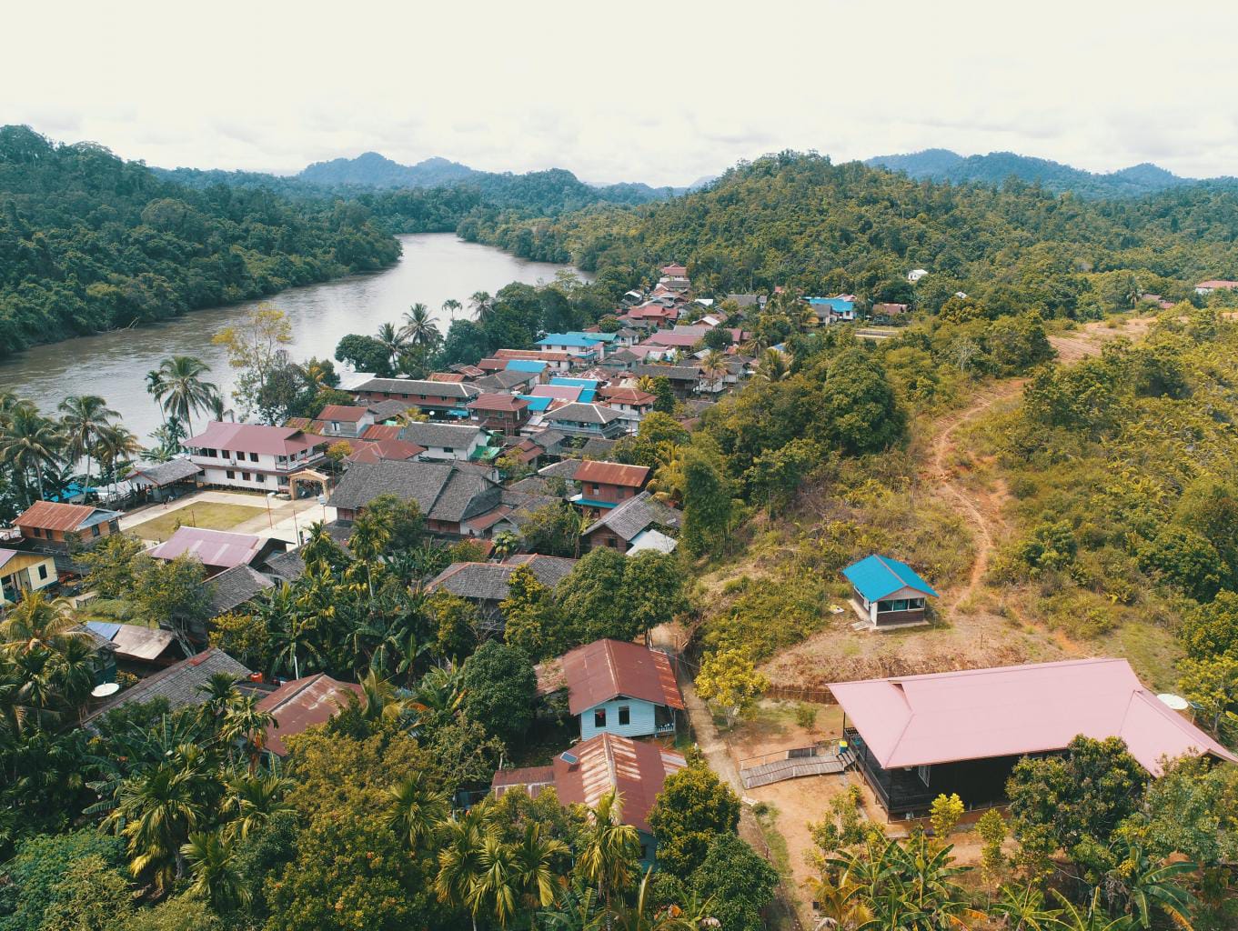 Kampung Long Tuyoq, Kalimantan Timur. (Jadesta)