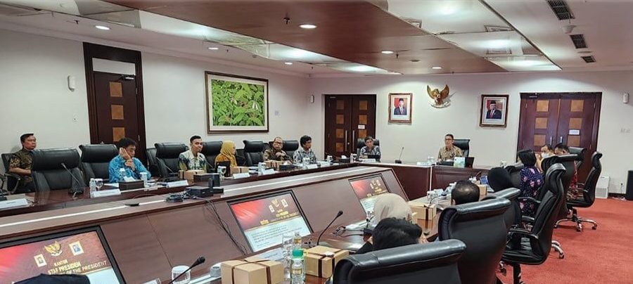 Dinas Perkebunan Kaltim hadiri Rapat Persiapan Pemangku Kepentingan Dalam Implementasi Aturan Bebas Deforestasi Uni Eropa di Jakarta. (dok. disbunkaltim)