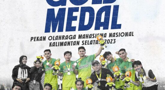 Kontingen Futsal Pomnas Kaltim yang Meraih Medali Emas di POMNAS XVIII. (dok. PSSI Kaltim)
