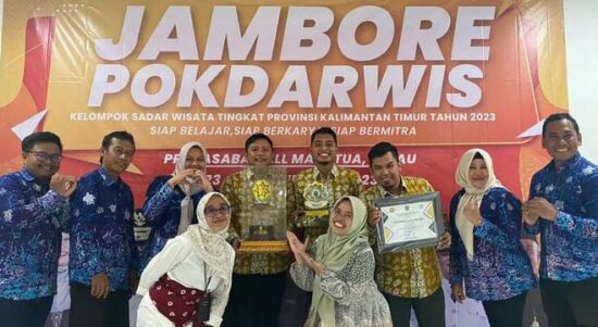 Pokdarwis Batu Payung raih juara 1 Pokdarwis tingkat Provinsi Kalimantan Timur. (ig/pokdarwisbatupayung)