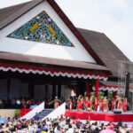 Festival Dahau dalam rangka Ulang Tahun Kabupaten Kutai Barat ke-24.