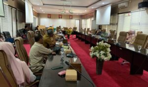 Rapat Evaluasi Pelaksanaan Program Pencegahan Stunting oleh Komisi I DPRD Bontang