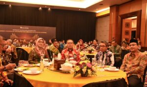 Anggota Komisi II DPRD Kaltim Sapto Setyo Pramono menghadiri acara Pertemuan Tahunan Bank Indonesia KPw BI Kaltim Tahun 2023 (dok: ist)