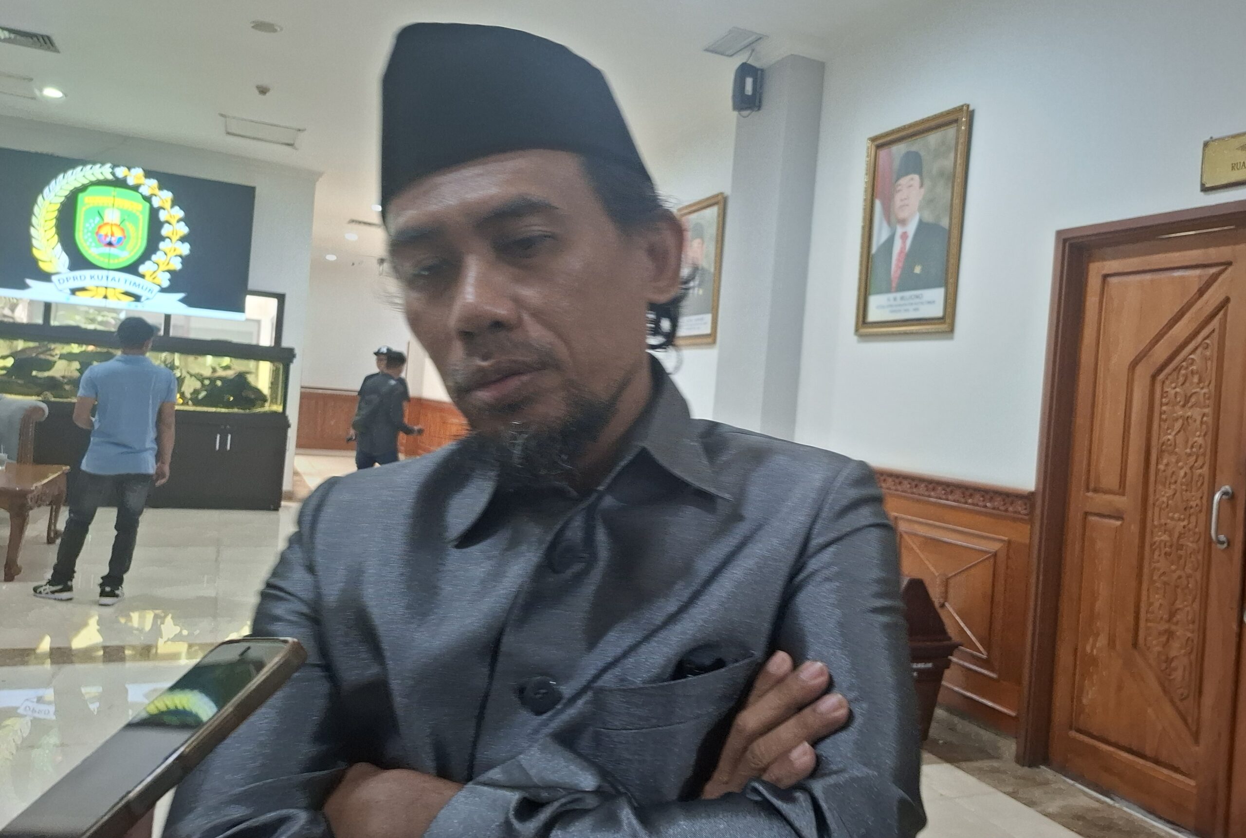 Ketua DPRD Kutim, Jimmi (dok: tekape)