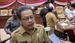 Kepala BPKSDM, Julian Noor, saat ditemui usai Rapat Dengar Pendapat di kantor DPRD Samarinda, Selasa (14/1/2025) (Dok: katakaltim)