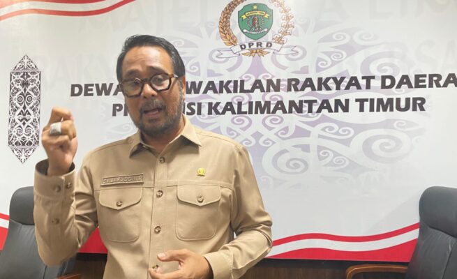Ketua Komisi II DPRD Kalimantan Timur (Kaltim), Sabaruddin Panrecalle. (Dok.TEKAPEKALTIM/ Raf).