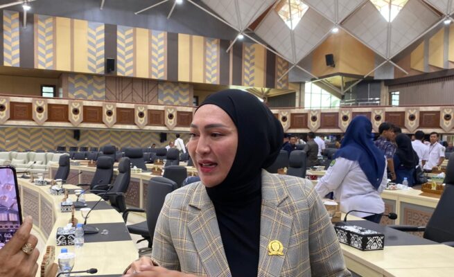 Anggota DPRD Kalimantan Timur (Kaltim), Shemmy Permata Sari. (Dok.TEKAPEKALTIM/ Araa).