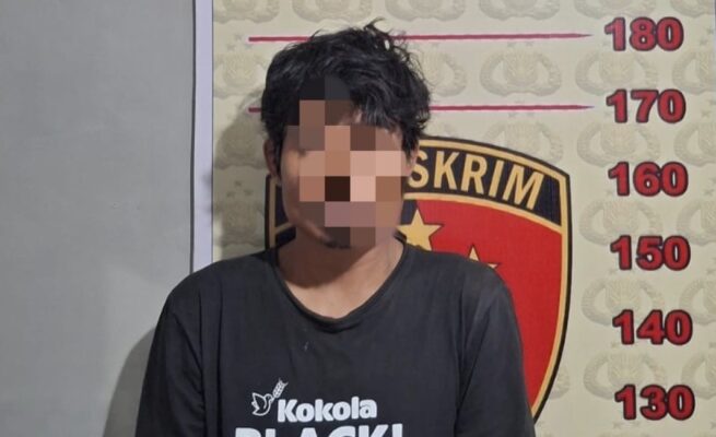 Pelaku penganiayaan di Kota Samarinda (dok: Humas Polresta Samarinda)