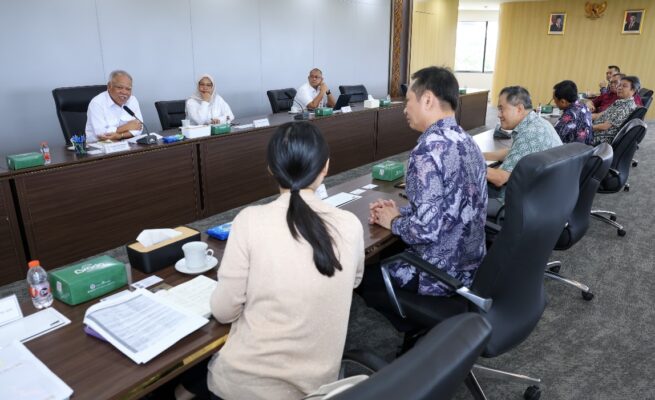 Kepala Otorita Ibu Kota Nusantara (IKN), Basuki Hadimuljono, menerima kunjungan delegasi Taipei Economic and Trade Office (TETO).