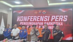 Konferensi pers Polres Bontang (dok: tekape)