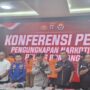 Konferensi pers Polres Bontang (dok: tekape)