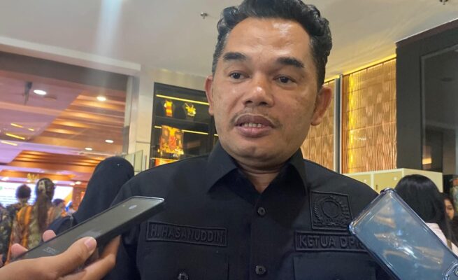 Ketua DPRD Kaltim, Hasanuddin Mas'ud. (TEKAPEKALTIM/Raf).