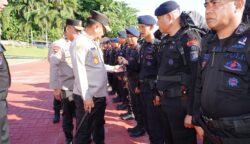Polda Kaltim siap amankan kontestan PSU Pilkada Mahakam Ulu (dok: ist)