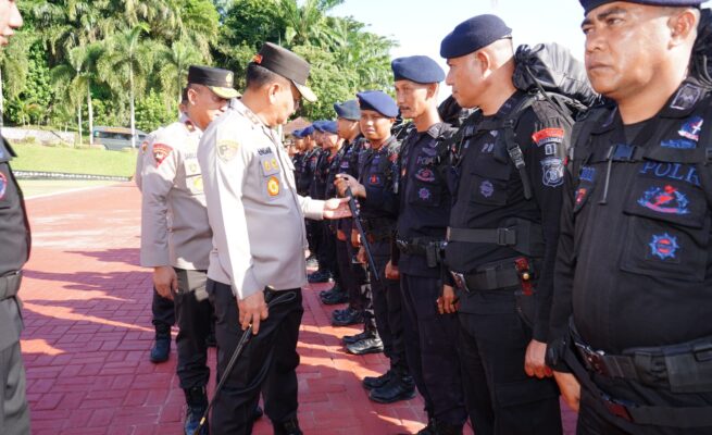 Polda Kaltim siap amankan kontestan PSU Pilkada Mahakam Ulu (dok: ist)