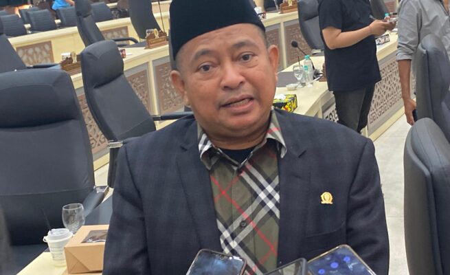 Anggota DPRD Kalimantan Timur dari daerah pemilihan Balikpapan, La Ode Nasir. (TEKAPEKALTIM/Raf).