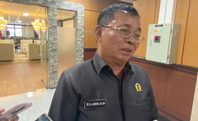 Anggota Komisi III DPRD Kalimantan Timur, Jahidin.(TEKAPEKALTIM/Raf).