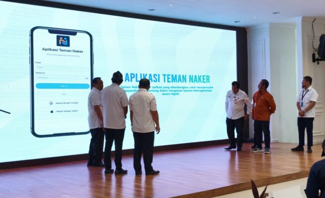 Pemerintah Kota Bontang menghadirkan inovasi digital di sektor ketenagakerjaan melalui peluncuran aplikasi Teman Naker yang ditujukan untuk memudahkan masyarakat dalam mencari lowongan pekerjaan.(dok:tekape)
