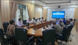 Rapat Koordinasi Diskominfo Bontang Bersama Forkompinda peningkatan layanan call center 112 Bontang Siaga.