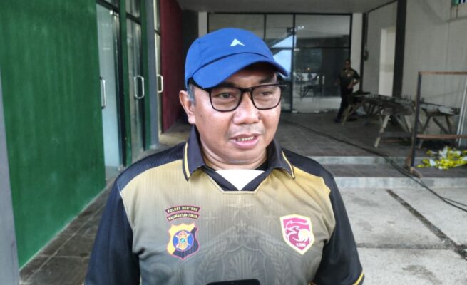 Kepala Dispopar Bontang, Eko Mashudi. (dok: tekape)