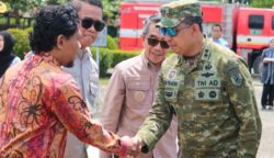 Kehadiran Panglima Kodam VI/Mulawarman, Mayjen TNI Krido Pramono di Kabupaten Kutai Timur, Jumat (8/5/2026)