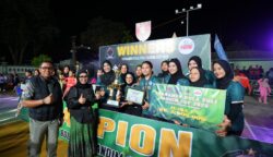 Kegiatan penutupan berlangsung di Lapangan Upacara Makodim 0908/Bontang, Jalan Awang Long, Kelurahan Bontang Baru, Kecamatan Bontang Utara, pada Minggu malam (17/5/2026). (dok: Kodim 0908/Bontang)