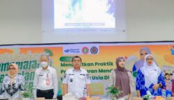 Wakil Wali Kota Bontang, Agus Haris membuka secara resmi kegiatan Pelatihan Pembelajaran Mendalam bagi kepala sekolah dan guru TK se-Kota Bontang Tahun 2026 yang digelar pada Rabu (29/4/2026).