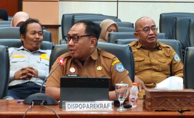 Kepala Dinas Pemuda, Olahraga, dan Pariwisata (Dispopar) Kota Bontang, Eko Mashudi. (dok: tekape)
