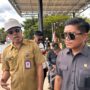 Ketua DPRD Bontang, Andi Faizal Sofyan Hasdam (kanan) didampingi Kabid Tata Ruang dan Tata Bangunan Dinas PUPR, Robbysai Manassa Mallisa.(dok: tekape)